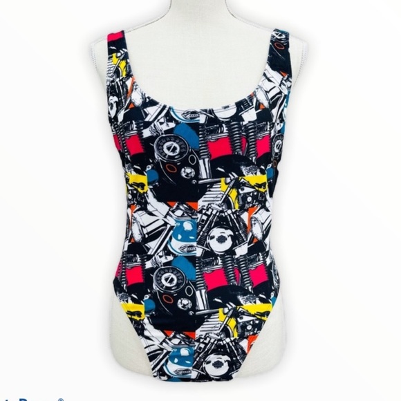 Harley-Davidson Other - New Harley Davidson One Piece Ladies Swimsuit Size Medium
